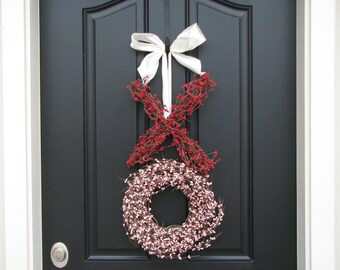Valentine Wreath Etsy