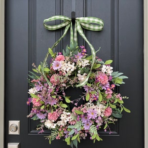 The Bold and the Beautiful Floral Basket, Summer Door Baskets -  TwoInspireYou