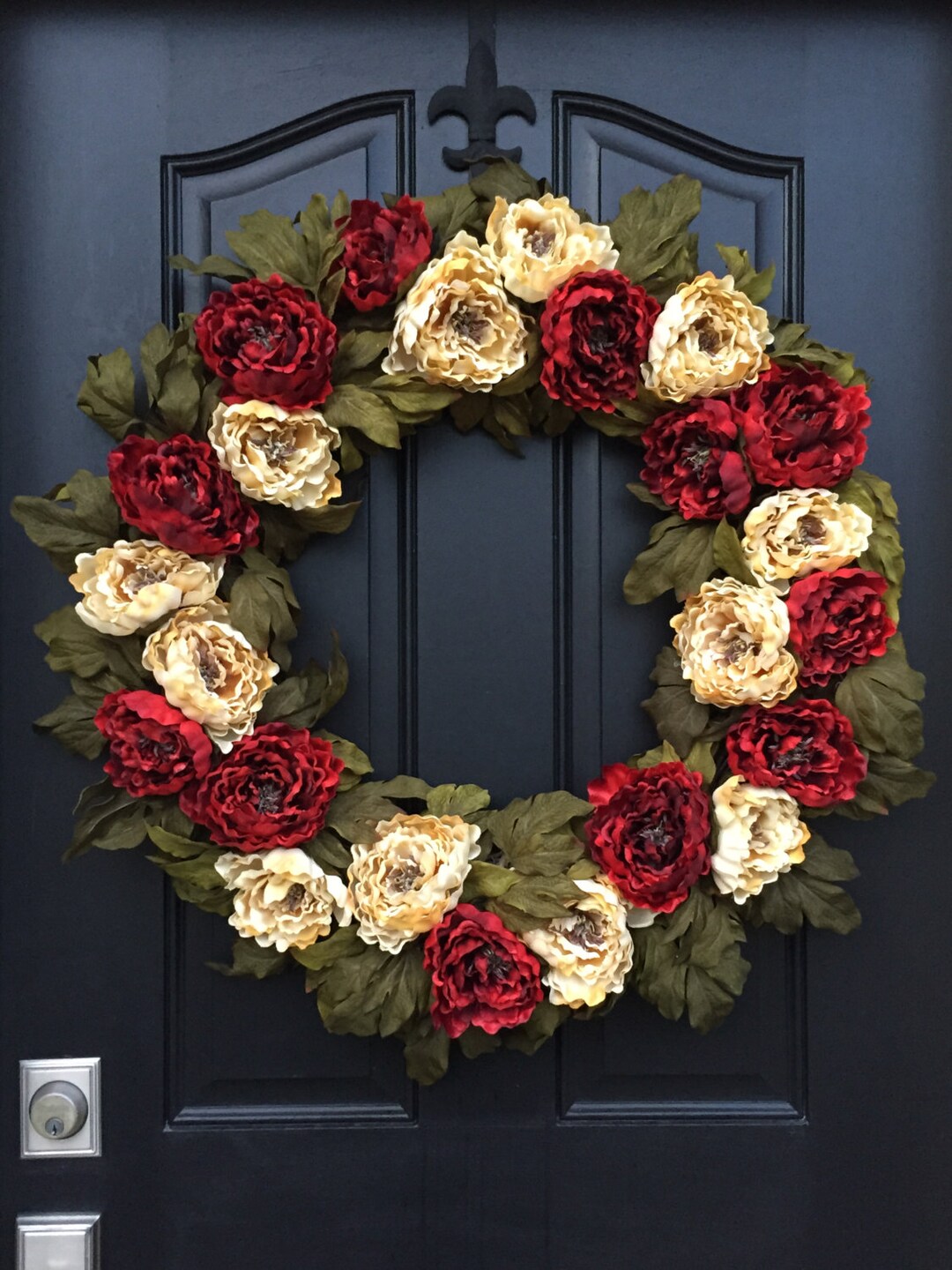 BEST SELLER Valentine's Day Wreaths, Front Door Heart Wreath