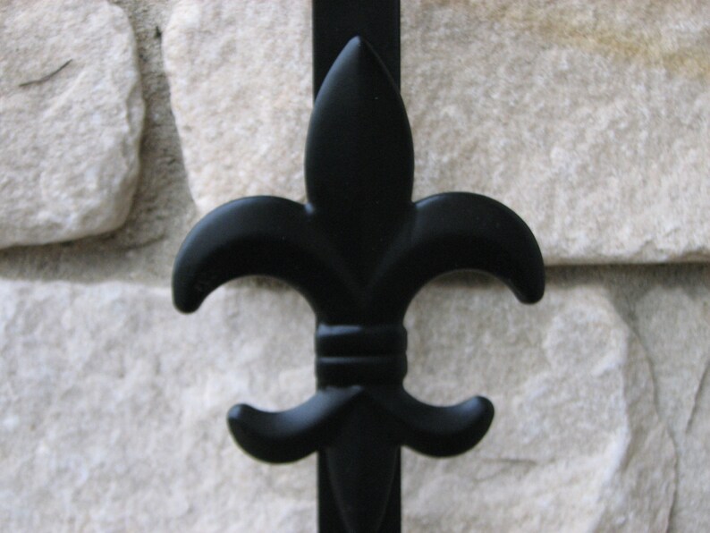 Wreath Hangers Decorative Hooks Accessories for Wreaths Fleur de Lis image 2