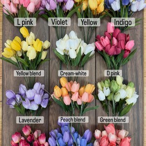 Pink Tulip & Boxwood Wreath, Spring Door Decor, Mother's Day Gift image 7