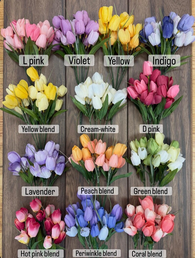 Pink Tulip & Boxwood Wreath, Spring Door Decor, Mother's Day Gift image 7