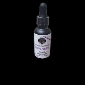Pure lavender essential oil