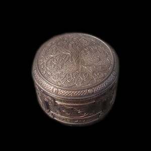 Tree Of Life Cold Cast Resin Bronze Finish Jewelry Trinket Box