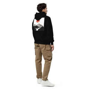 Unisex &quot;FUJI Scene&quot; oversized hoodie