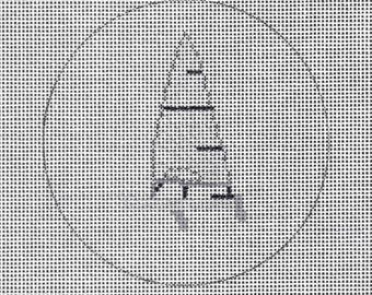 Laser/ILCA Needlepoint Ornament Canvas