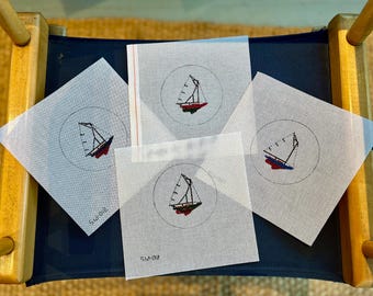 Wianno Senior Needlepoint Ornament Canvas