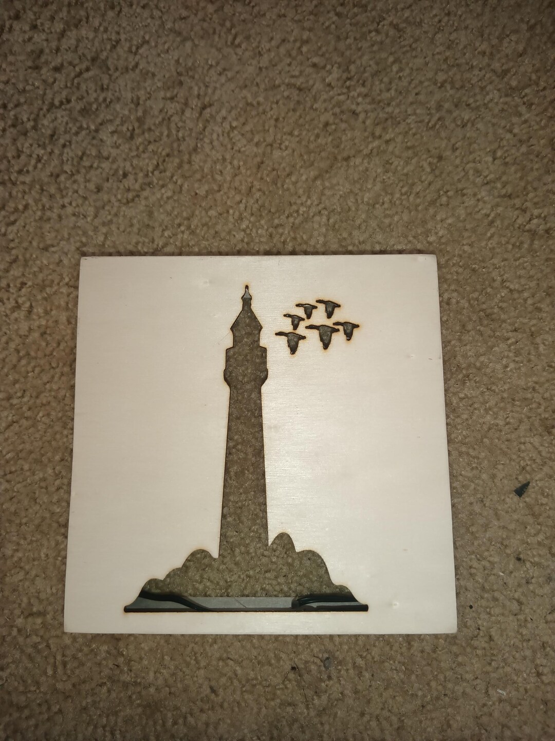 Lighthouse Lighted Box Large - Etsy