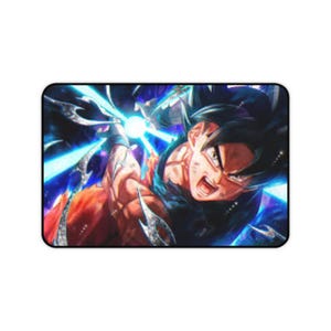 Dragon Ball Z Desk Mat - Gaming Setup Essentials, Anime Decor for Collectors, Perfect for Birthdays and Holidays, Office Mat