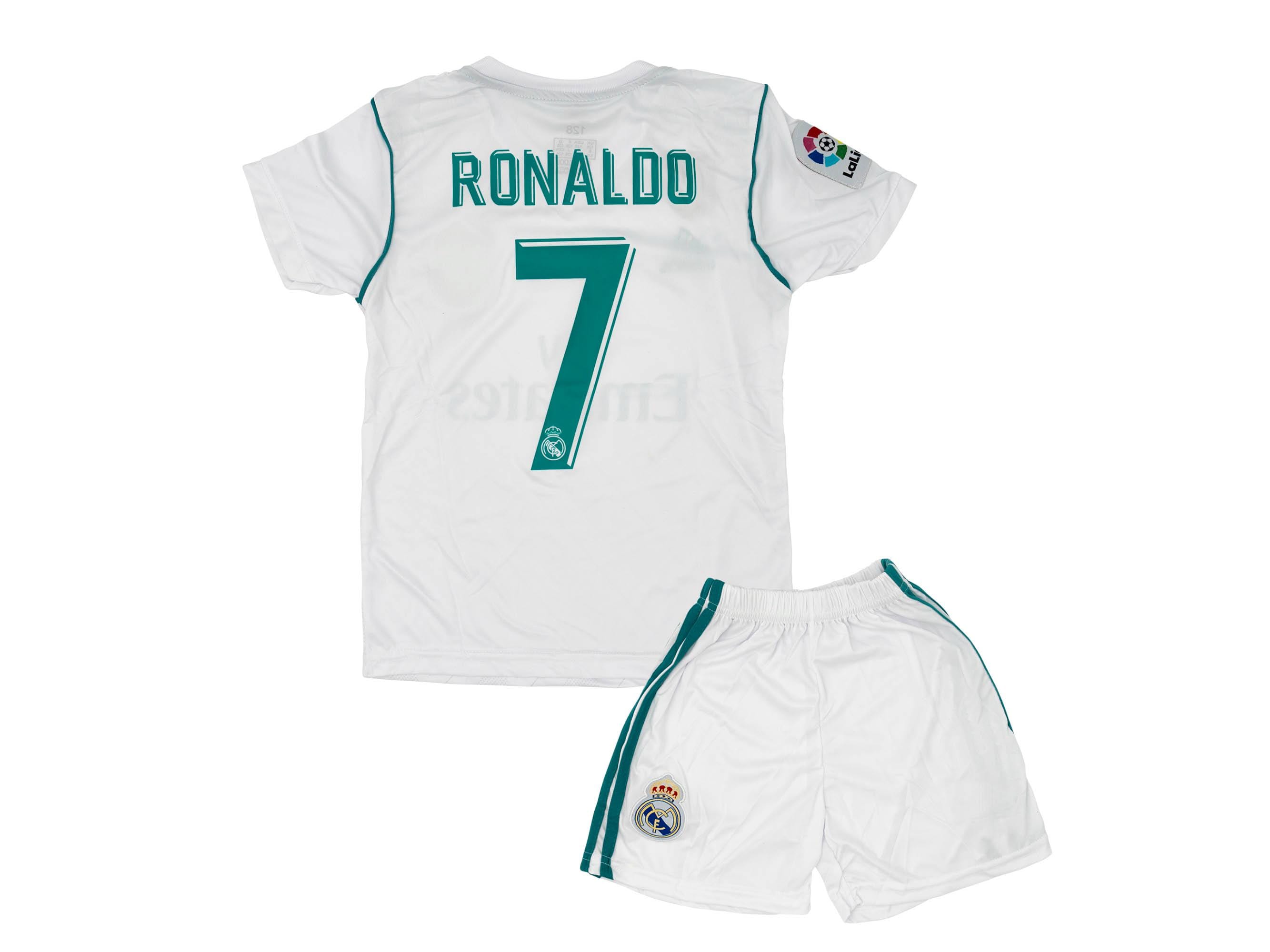 Real Madrid Ronaldo Fancy Dress Ronaldo #7 Custom Vintage Edition Madrid Boys, Girls Ronaldo Soccer Jersey Real Madrid Ronaldo Fancy Dress Ronaldo #7 Custom Vintage Edition Madrid Boys, Girls Ronaldo Soccer Jersey