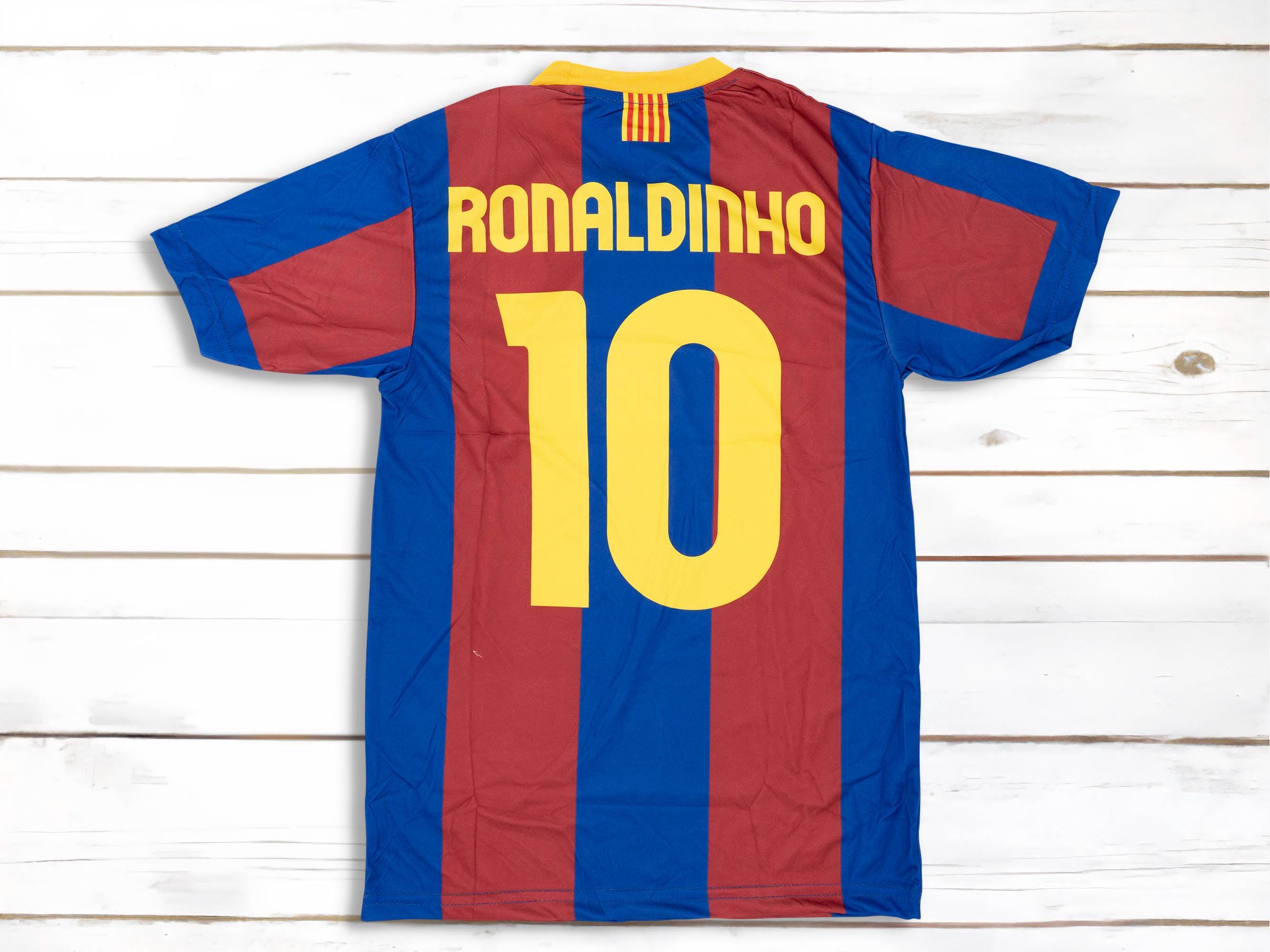Barcelona #10 Ronaldinho, World Best Football Player Ronaldinho