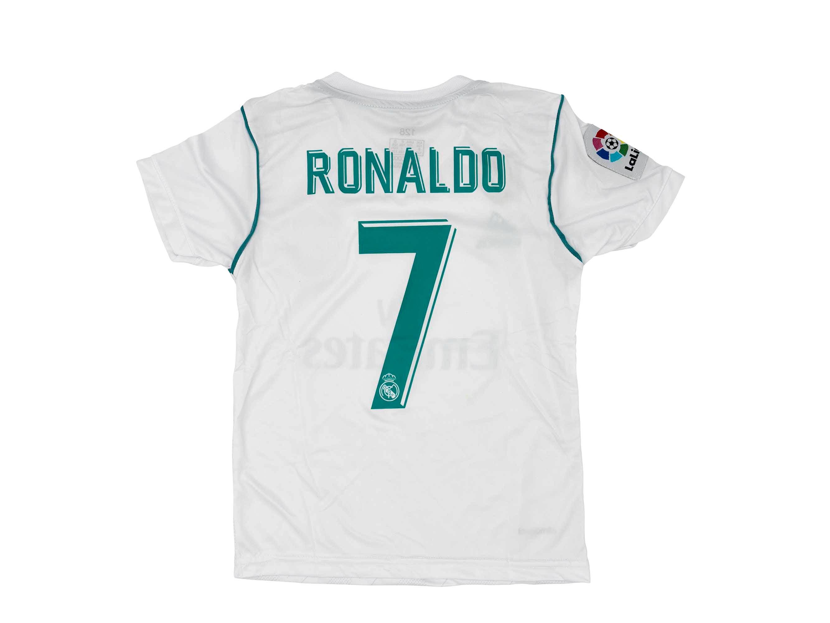 Ronaldo #7 Custom Vintage Edition Madrid Boys, Girls Ronaldo