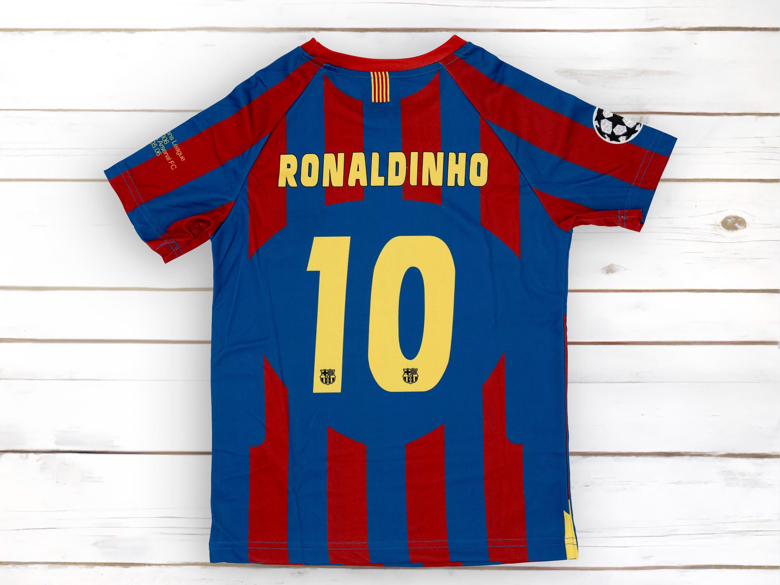 Ronaldinho10, T-shirt, Official Product, Tee Gold, Skill