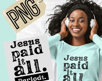Periodt Christian PNG: Youth Ministry Design (Digital Download)