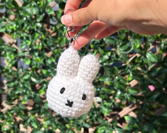 Crochet Bunny Keychain