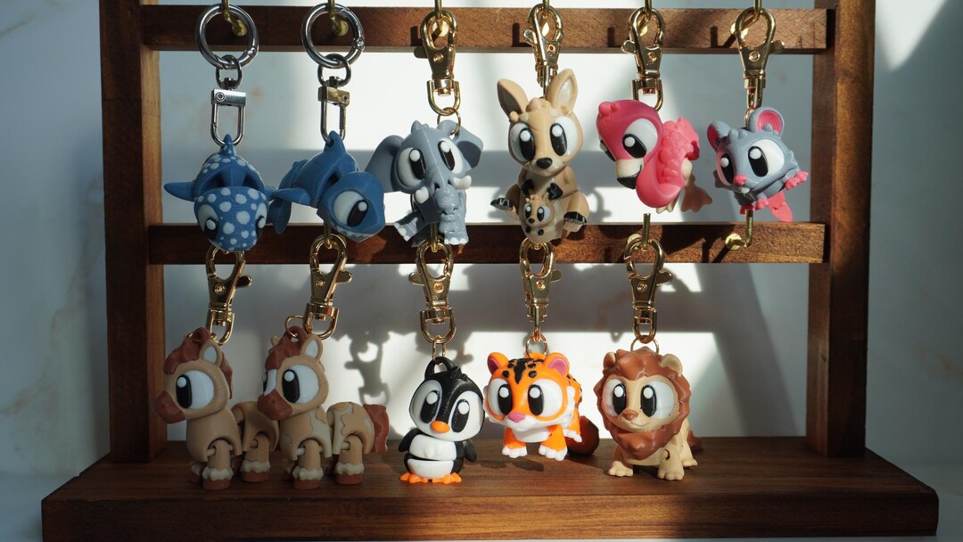 3D Printed Keychain - Etsy