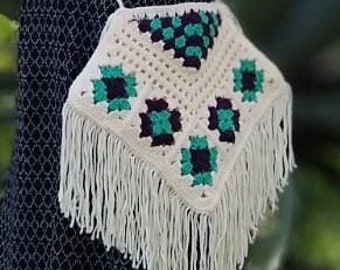 Granny Square Boho Bag Crochet Pattern DIY Tutorial PDF festival Bag Coachella Crochet instructions only