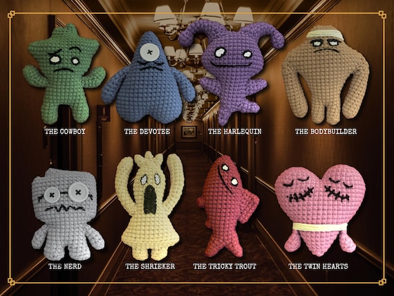 Trivia Homicide Game Show 2 Character Avatar Crochet Amigurumi