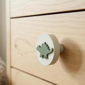 Dinosaur Drawer Pulls – Fun Dino Knobs for Kids’ Room Furniture & Nursery Decor