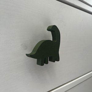 Puxadores de gaveta de dinossauro: cor personalizada para decoração de quarto infantil - conjunto de 6 ou individuais
