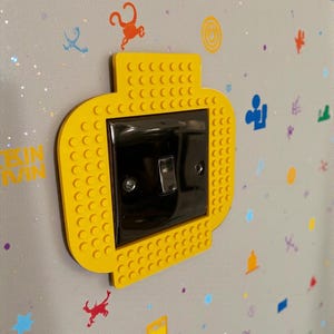 LEGO-Inspired Light Switch Surround | Customisable Plate | UK Standard Size