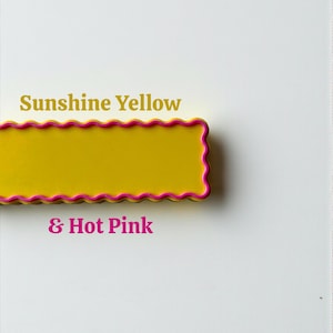 Tiradores de gabinete retro ondulados y festoneados: tiradores divertidos y coloridos (distancia entre tornillos de 7,6 cm) imagen 14