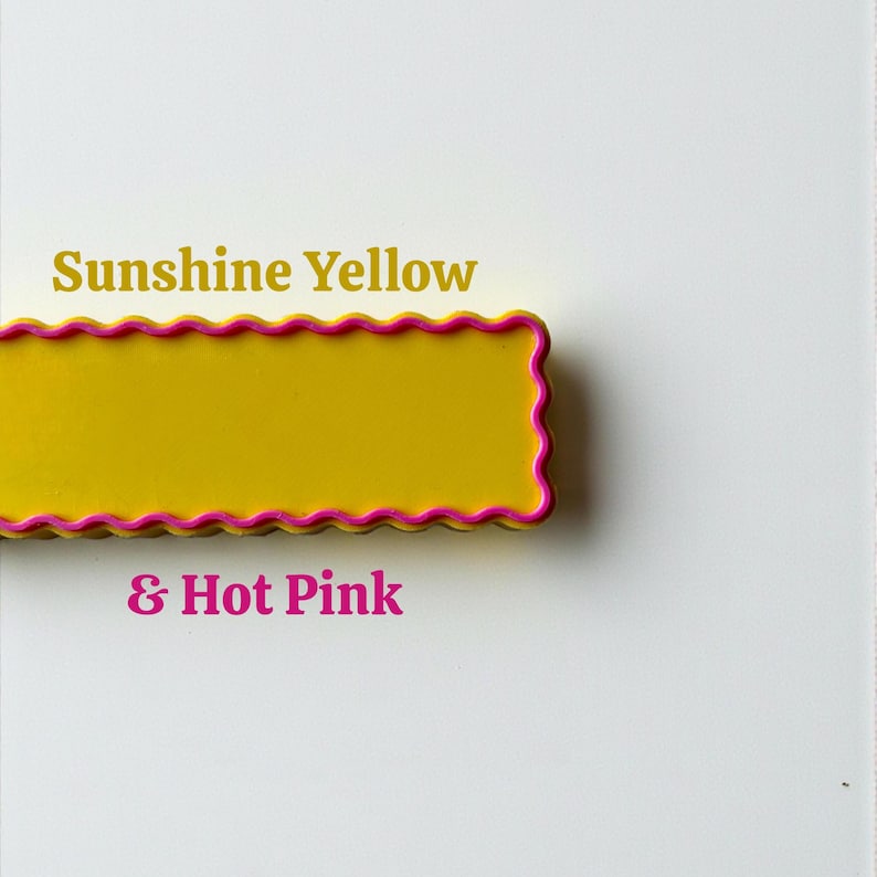 Tiradores de gabinete retro ondulados y festoneados: tiradores divertidos y coloridos (distancia entre tornillos de 7,6 cm) imagen 14