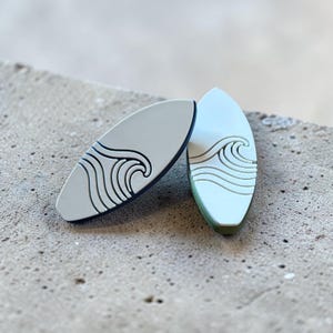 Surfboard Drawer Pull: Coastal Kids Room Decor