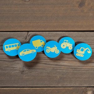 Vehicle Drawer Knobs Farm & Construction Pulls Car Themed Hardware