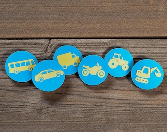 Vehicle Drawer Knobs Farm & Construction Pulls Car Themed Hardware