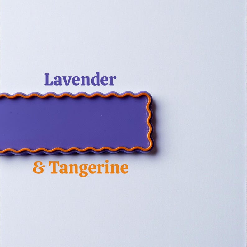 Tiradores de gabinete retro ondulados y festoneados: tiradores divertidos y coloridos (distancia entre tornillos de 7,6 cm) imagen 16