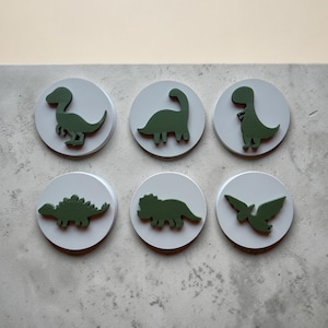 Dinosaur Drawer Pulls – Fun Dino Knobs for Kids’ Room Furniture & Nursery Decor