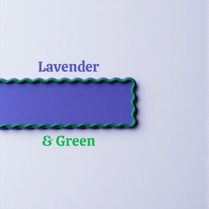 Tiradores de gabinete retro ondulados y festoneados: tiradores divertidos y coloridos (distancia entre tornillos de 7,6 cm) imagen 10