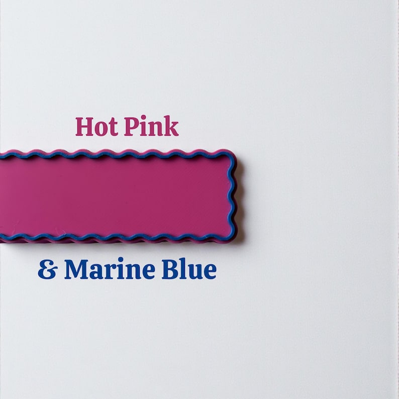 Tiradores de gabinete retro ondulados y festoneados: tiradores divertidos y coloridos (distancia entre tornillos de 7,6 cm) imagen 12