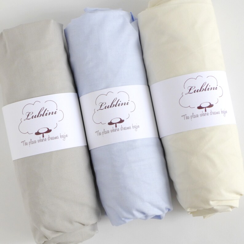 Stokke crib fitted sheets 72 colors collection Choose your Etsy