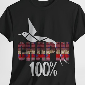 Guatemala Shirt - Chapin 100% whit Quetzal and Mayan Texil Design - Camiseta Guatemalteca