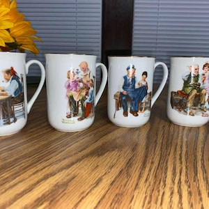 Norman Rockwell Mugs - Etsy