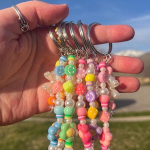 Flower Keychains