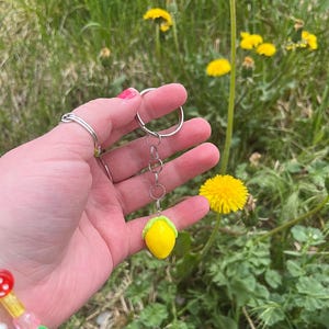 Lemon Keychain