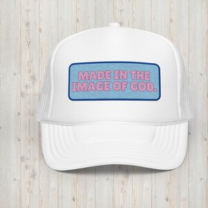 Made in the Image of God Trucker Hat | Christian Hats, Jesus Hats, Godly Hats