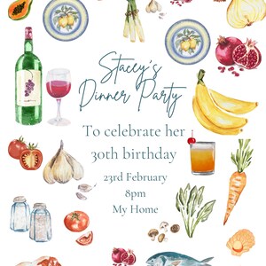 Dinner Party Invitation