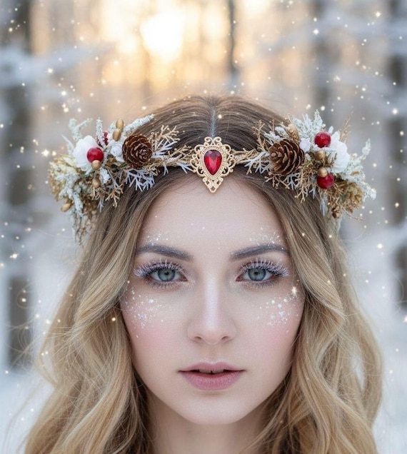 winter wonderland headpiece