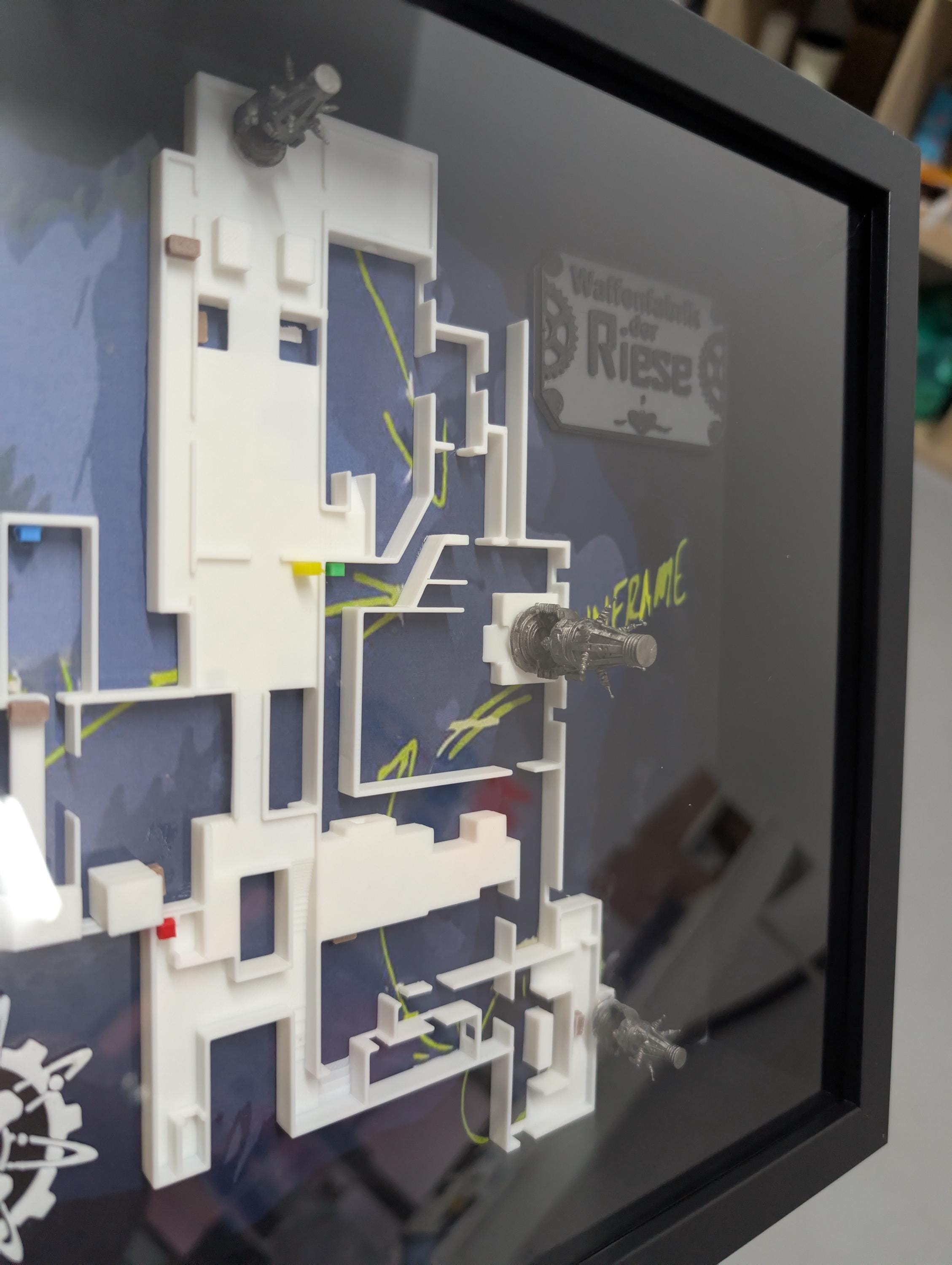 Diorama 3D Map DER RISE COD Zombies World at War - Black Ops - Etsy