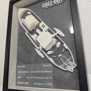 Diorama 3D-kaart gekaapt COD Black Ops II
