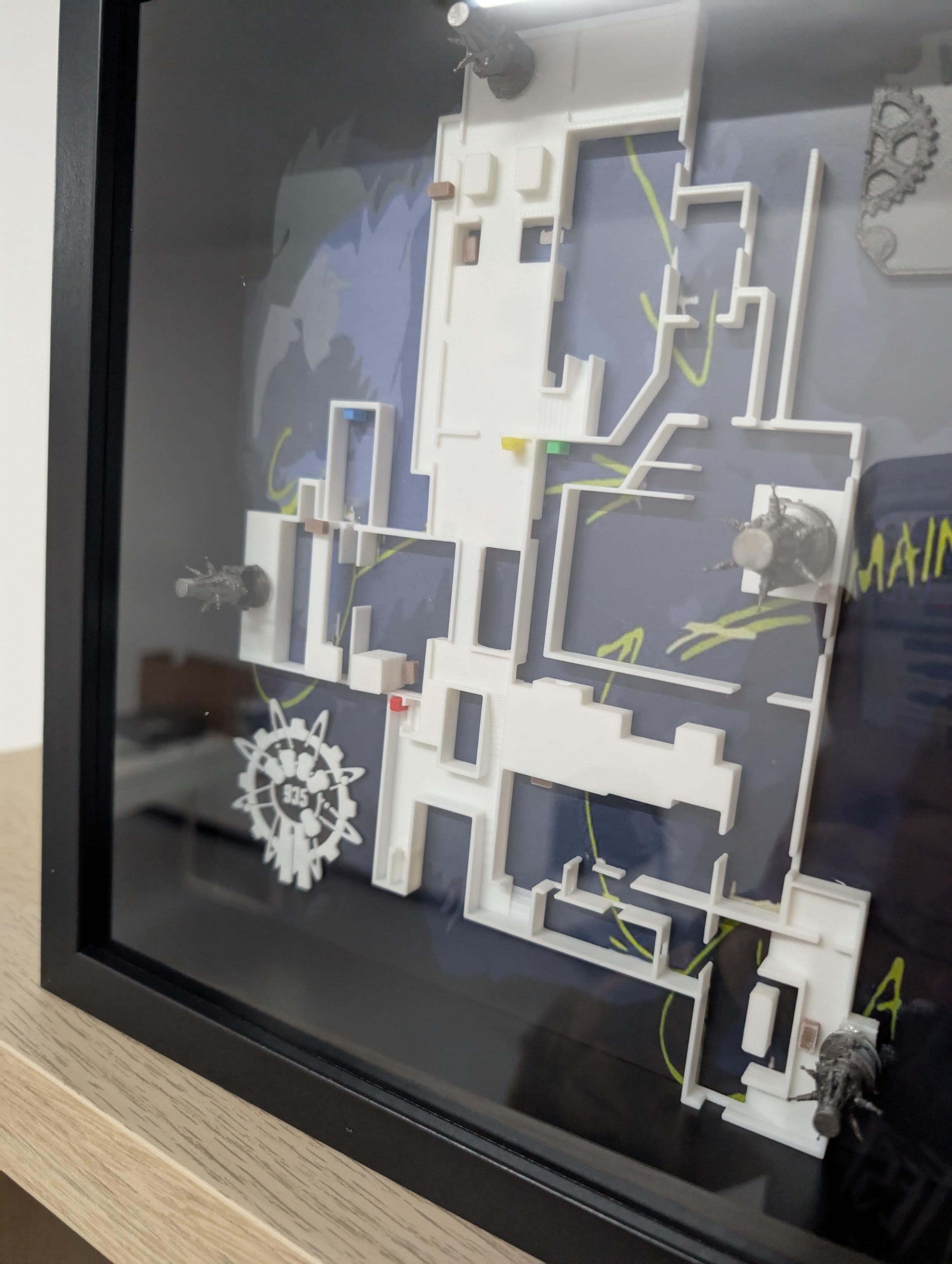 Diorama 3D Map DER RISE COD Zombies World at War - Black Ops - Etsy