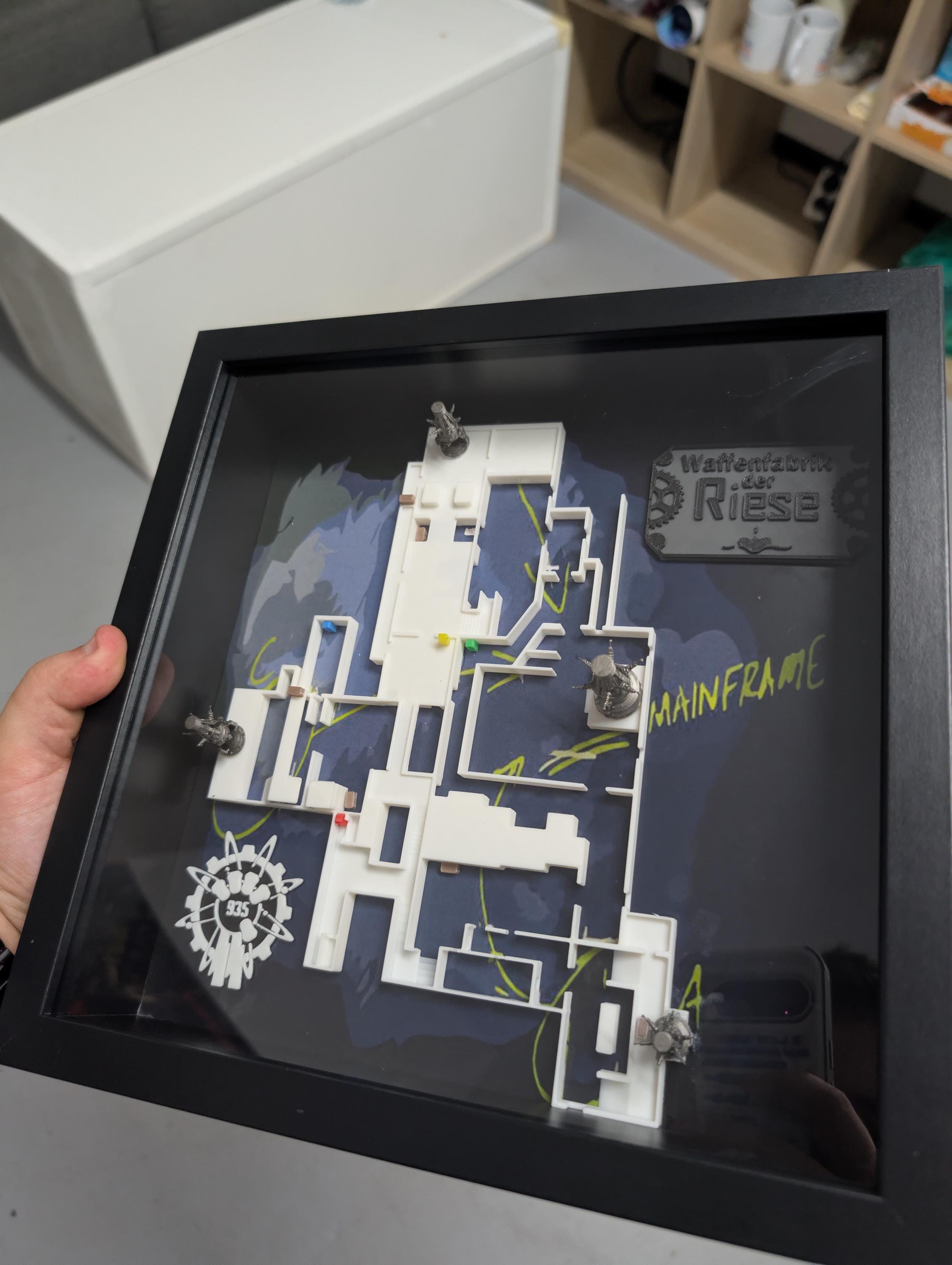 Diorama 3D Map DER RISE COD Zombies World at War - Black Ops - Etsy
