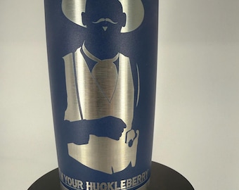 Doc Holliday Tumbler: Tombstone Inspired, Laser Engraved 20oz Coffee Mug