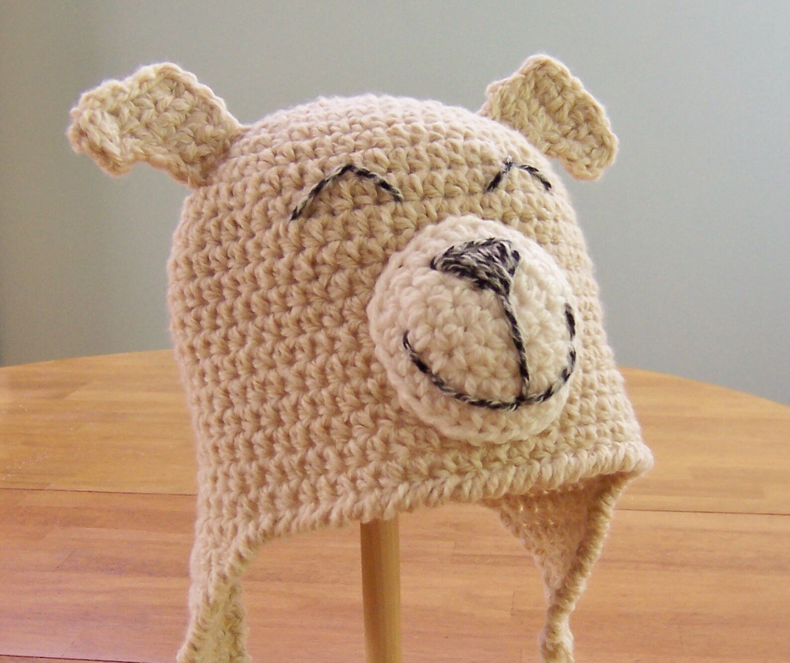 Crochet Pattern Dog Hat With Earflaps Fits Average Newborn Etsy