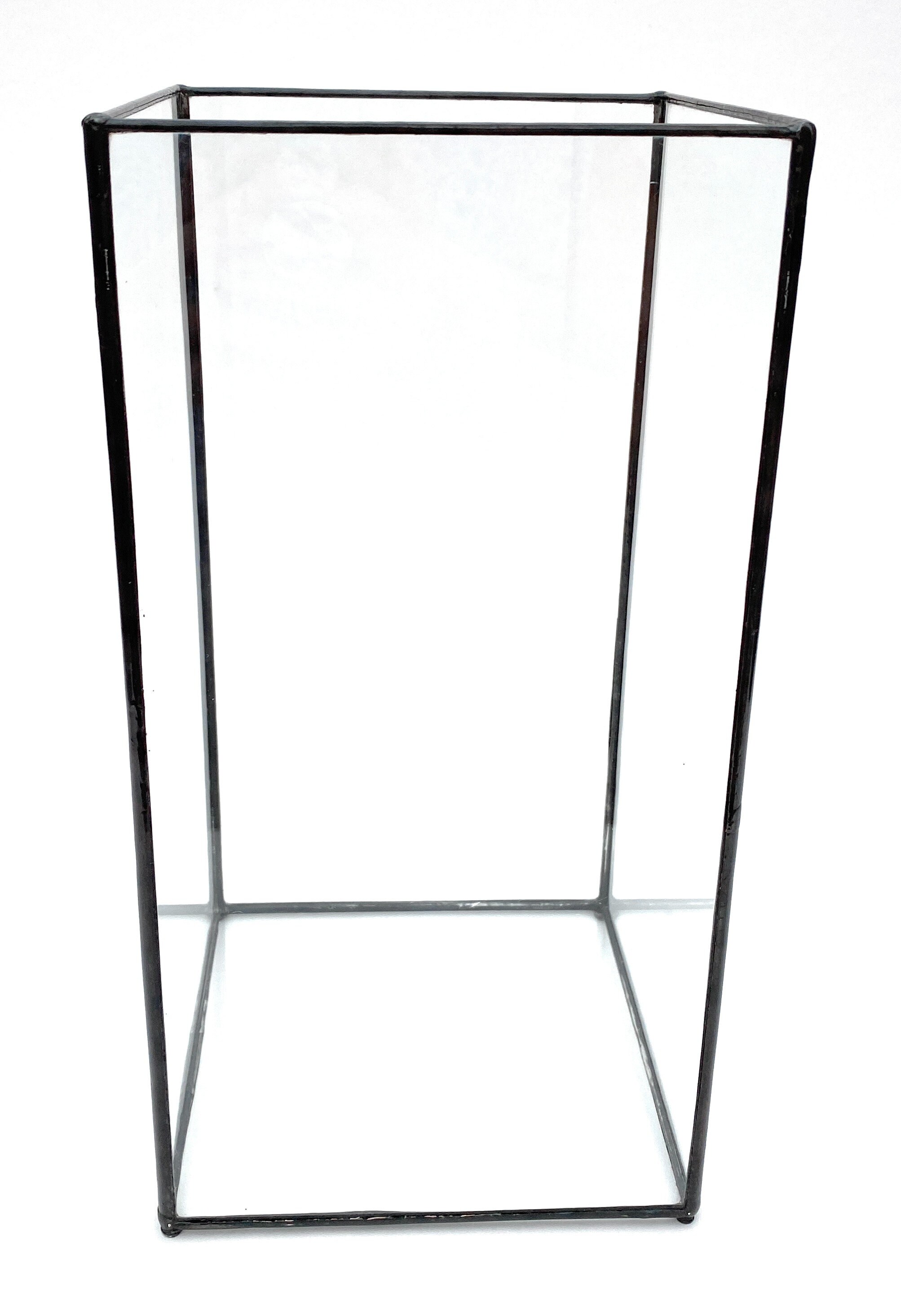 Candle Holder Vase Geometric Glass Terrarium / Handmade Etsy