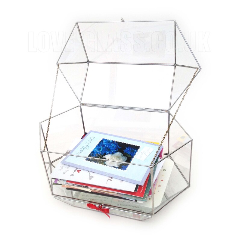 Wedding Envelope Holder Box / Large Terrarium Box / Wedding Etsy UK